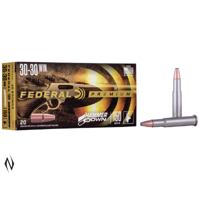 FEDERAL 30-30 WIN 150GR FN HAMMER DOWN 20PK