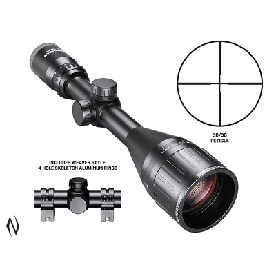 TASCO WORLD CLASS 6-18X50 30/30 SCOPE AND RINGS