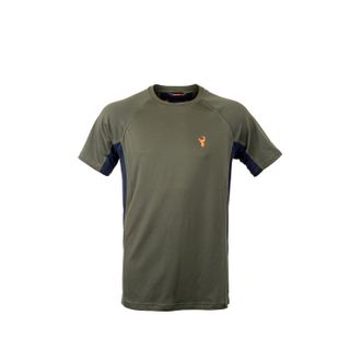 HUNTERS ELEMENT ECLIPSE TEE FOREST GREEN SMALL