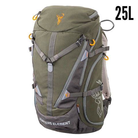 HUNTERS ELEMENT CANYON PACK 25L FOREST GREEN