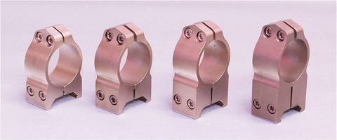 WARNE RINGS 1IN PA 3/8 STEEL HIGH SILVER