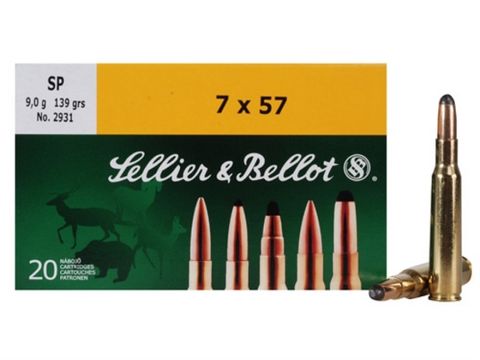 SELLIER & BELLOT 7X57 173GR SPCE AMMO 20PKT