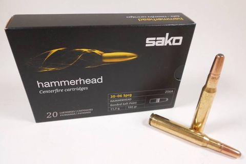 SAKO AMMO 30-06SPRG 180GR HAMMERHEAD 20PKT