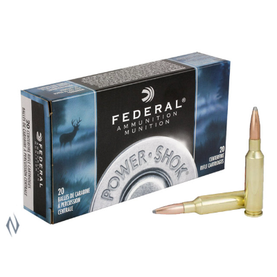 FEDERAL POWER-SHOK 6.5 CREEDMOOR 140G SP 20PKT