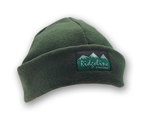 RIDGELINE FLEECE BEANIE OLIVE