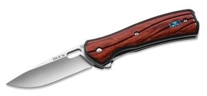 BUCK VANTAGE R/WOOD 3 DROP POINT KNIFE