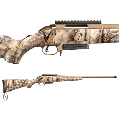 RUGER AMERICAN GO WILD CAMO 243 AI STYLE 3 SHOT