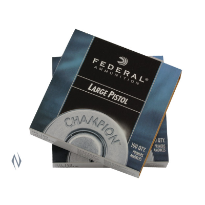 FEDERAL PRIMER 150 LARGE PISTOL (100)