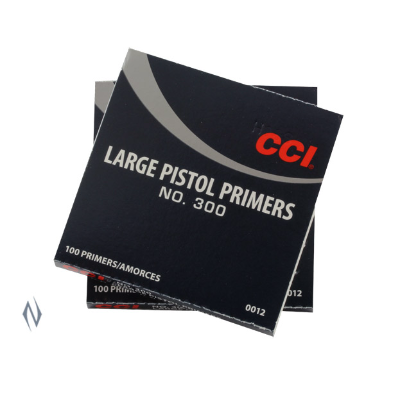 CCI PRIMER 300 LARGE PISTOL (100)