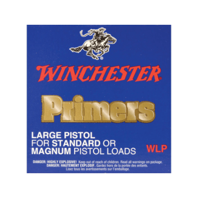 WINCHESTER LARGE PISTOL PRIMERS (100)
