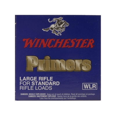 WINCHESTER LARGE RIFLE PRIMERS #8-1.5-120 (1000)