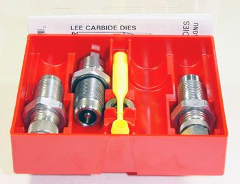 LEE PISTOL CARBIDE 3 DIE SET 45 COLT