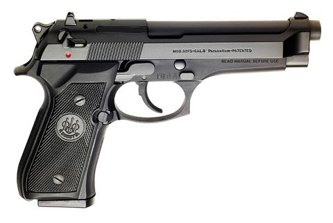 BERETTA 92FS 125MM 10RND BLUED 9MM