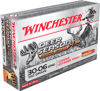 WINCHESTER DEER SEASON COPPER IMPACT LF 3006 150G XP