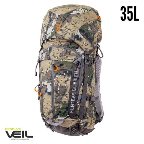 HUNTERS ELEMENT BOUNDARY PACK 35L VEIL CAMO