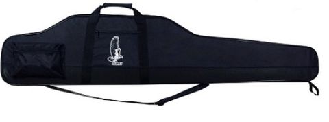 METONI DELUXE THICK EGG SHELL GUN CASE BLACK 52 INCH