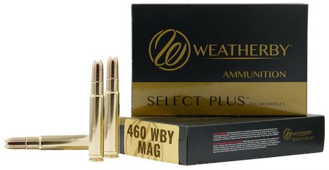 WEATHERBY 460 WBY 500GR DGX EXPANDING BONDED 20PK