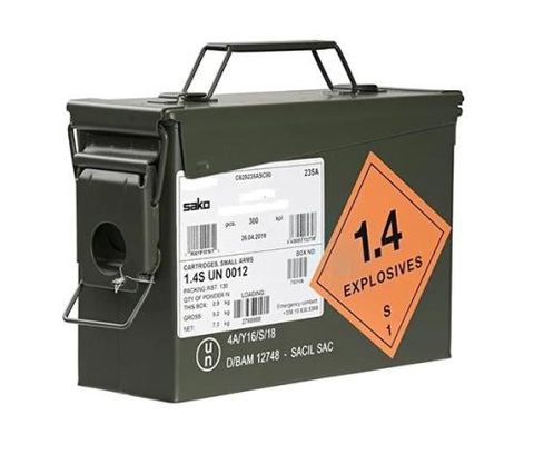 SAKO 223 REM 55GR GAMEHEAD AMMO CAN 600PK