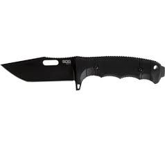 SOG FX CLIP POINT PARTIALLY SERRATED KNIFE
