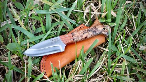 BORDERTOWN BLADES SMALL HUNTER KNIFE HAND MADE IN AMERICA