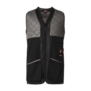 SPIKA SHOOTING VEST ADULT CHARCOAL LARGE