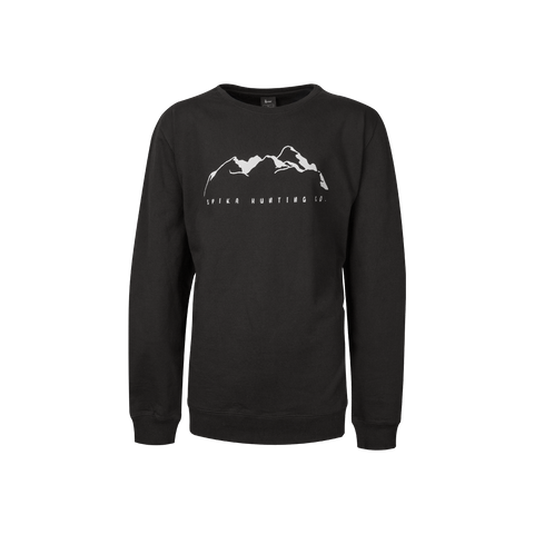 SPIKA GO MOUNTAIN CREW JUMPER BLACK XL