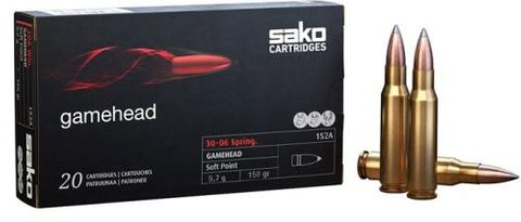 SAKO AMMO 30-06 150GR GAMEHEAD 20PK