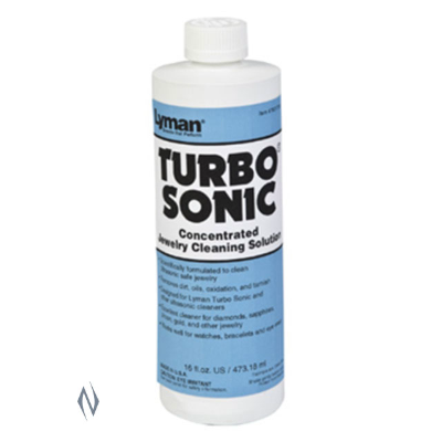 LYMAN TURBO SONIC JEWELERY CLEANING SOLUTION 16OZ