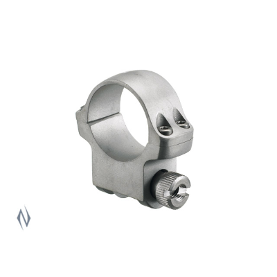 RUGER RINGMOUNT MED 1IN MATTE STAINLESS