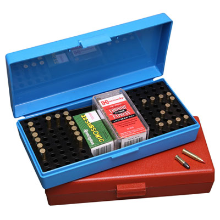 MTM 200RND AMMO BOX 22LR BLUE