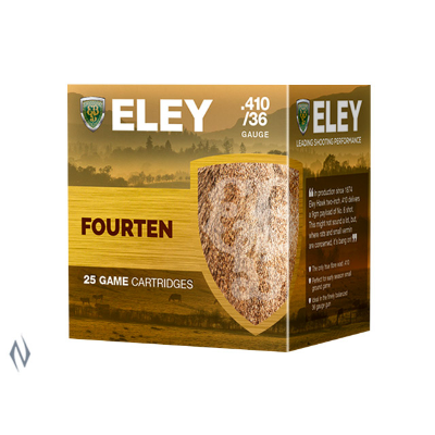 ELEY FOURTEN 2IN 410GA NO 6 25PKT