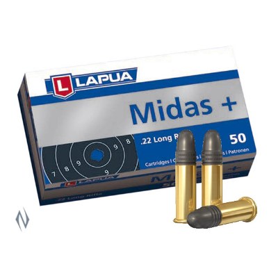 LAPUA MIDAS PLUS 1073FPS 22LR 40GR 50PKT