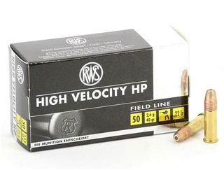 RWS HIGH VELOCITY 22LR 40GR HP 50PKT
