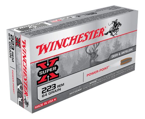 WINCHESTER SUPER X 223REM 64GR PP 20PKT