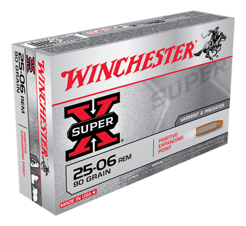 WINCHESTER SUPER X 25-06REM 90GR PEP  20PKT