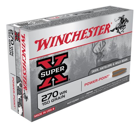 WINCHESTER SUPER X 270WIN 150GR PP 20PKT