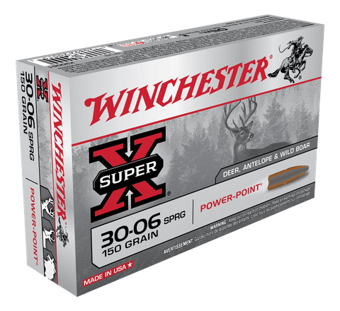 WINCHESTER SUPER X 30-06SPRG 150GR PP  20PKT