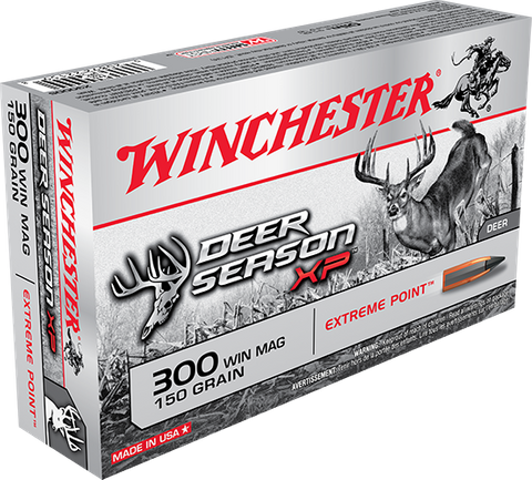 WINCHESTER DEER SEASON 300WIN 150GR XP 20PK