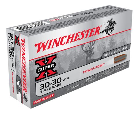 WINCHESTER SUPER X 30-30WIN 170GR PP 20PKT