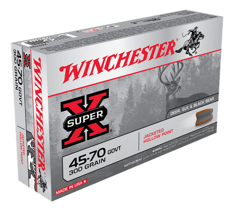 WINCHESTER SUPER X 45-70GOVT 300GR JHP 20PKT