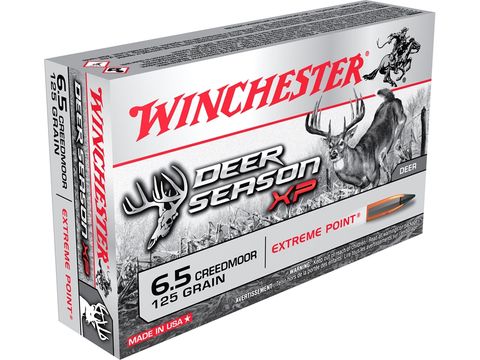 WINCHESTER DEER SEASON 6.5 CREEDMOOR 125G XP 20PKT