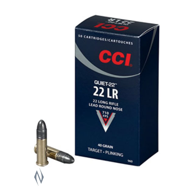 CCI QUIET 710FPS 22LR 40GR LRN 50PKT