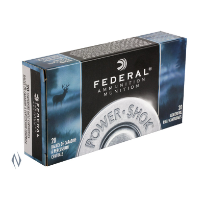 FEDERAL POWER-SHOK 7MM MAU 140GR SP 20PKT