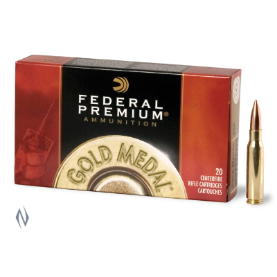FEDERAL PREMIUM GOLD MEDAL 308WIN 168GR MATCHKING 20PKT
