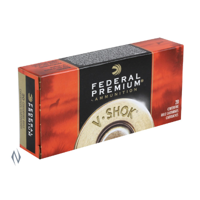 FEDERAL PREMIUM V-SHOK 22-250REM 55G NOSLER BTIP 20PKT