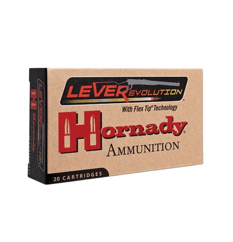 HORNADY LEVEREVLOUTION 30-30WIN 160G FTX 20PKT