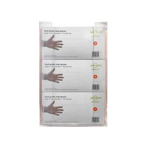 Pomona Triple Wall Mounted Gloove Dispenser
