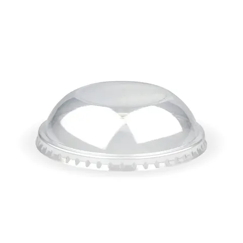 Biopak 150ml / 5oz PET Dome Ice Cream BioCup Lid 100 units per slve