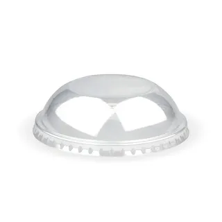 Biopak 150ml / 5oz PET Dome Ice Cream BioCup Lid 100 units per slve