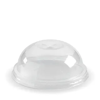Biopak 60-280ml Dome Clear BioCup Lid 50 units per slve